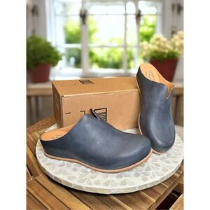 Kork-Ease $175 Para Leather Slip On Clog Mule Comfort Shoes Women’s 9 M New